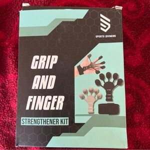 Grip and Finger Strengthener Kit - Black and gray new in the box, check the pic